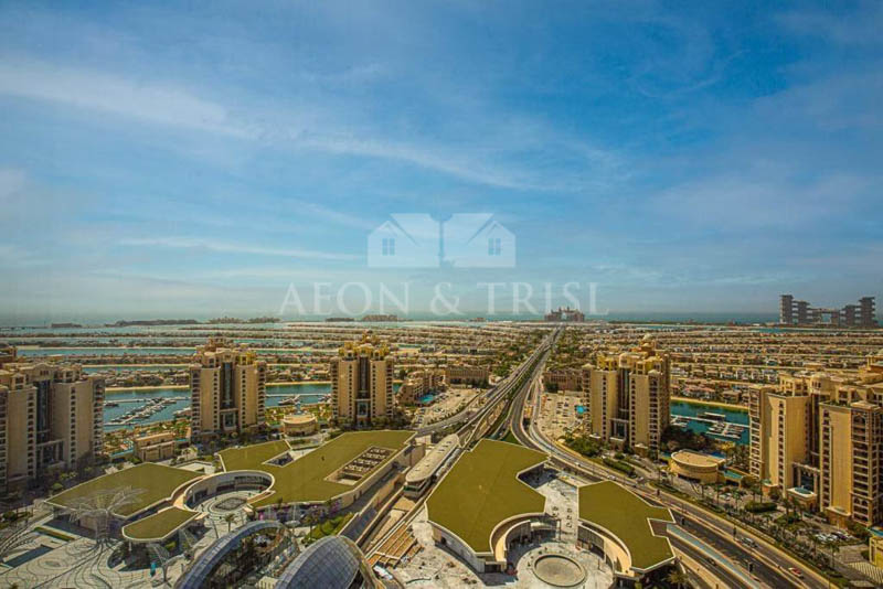 Corner Unit | Palm and Atlantis View | Furnished-pic_2